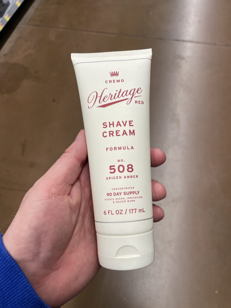 Cremo shave cream